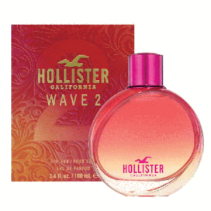 Hollister Wave 2 For Her  (ウェイブ 2・フォー・ハー ) 3.4oz (100ml) EDP Spray