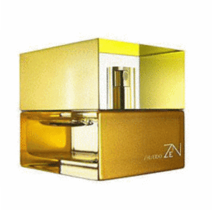 金の立方体の香水、上半分が金のトップです。